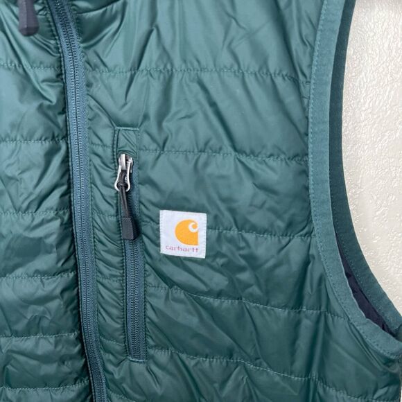Carhartt 102286 Rain Defender Men’s Insulated Vest Small - Picture 2 of 6